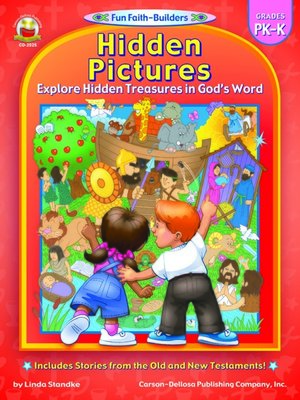 cover image of Hidden Pictures, Grades PK--K: Explore Hidden Treasures in God's Word